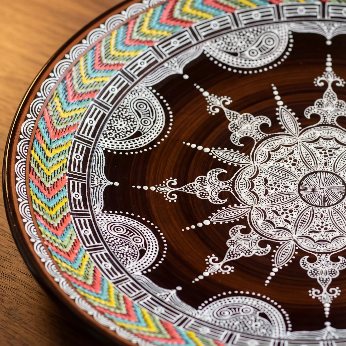 Henna Mandala – Bukhara Heritage Plate