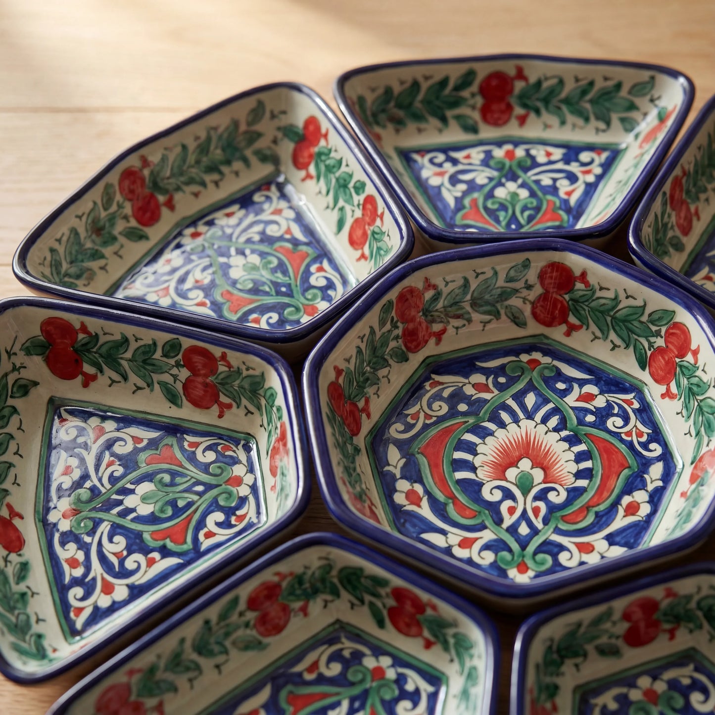 Pomegranate Spiral II - Multi-Compartment