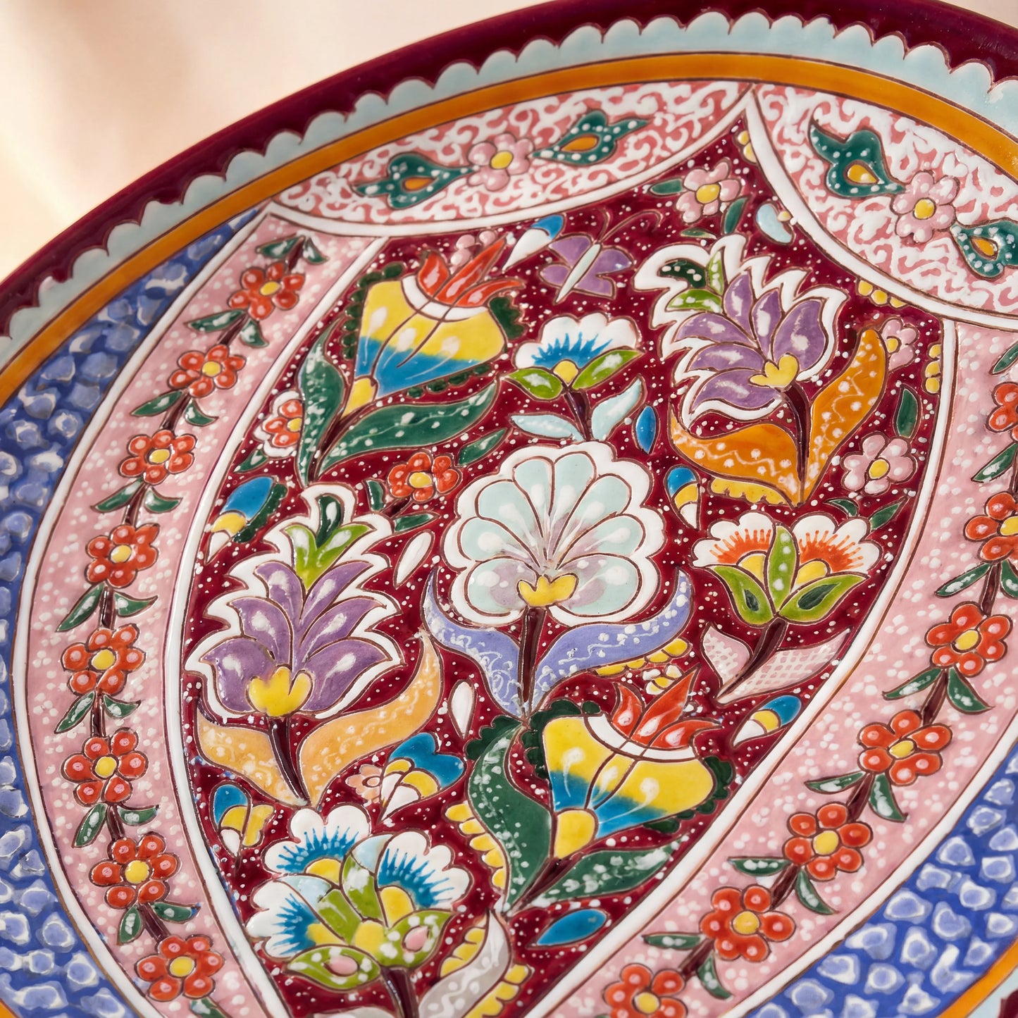 Mihrab Garden — Bukhara Heritage Plate