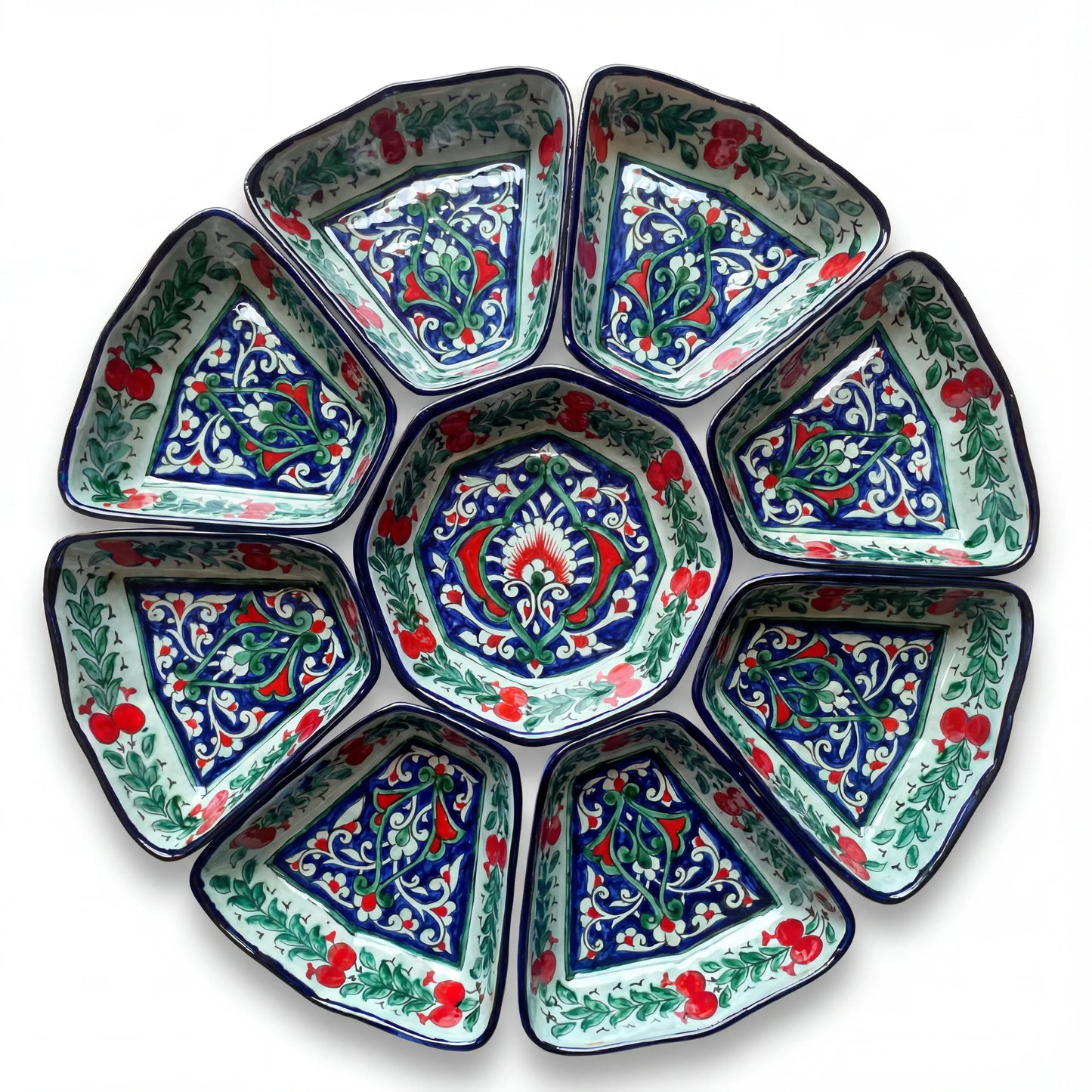 Pomegranate Spiral II - Multi-Compartment