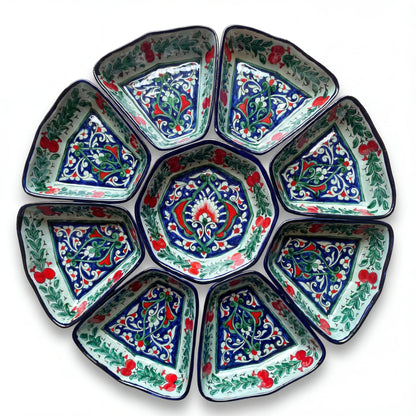 Pomegranate Spiral II - Multi-Compartment