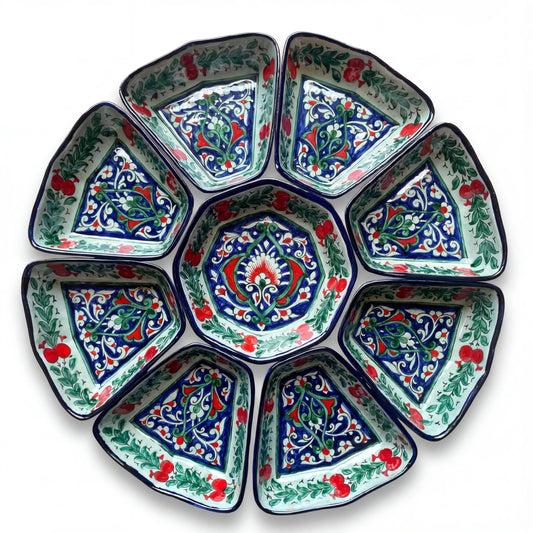 Pomegranate Spiral II - Multi-Compartment