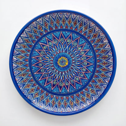 Celestial Sunburst — Rishtan Heritage Plate