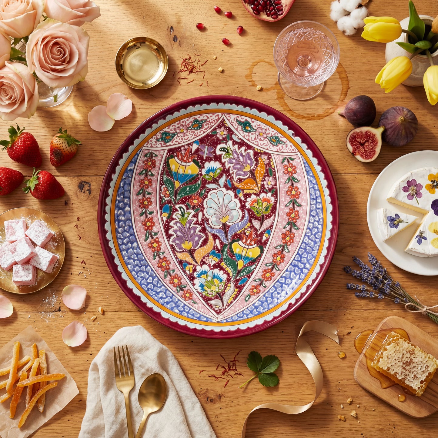 Mihrab Garden — Bukhara Heritage Plate