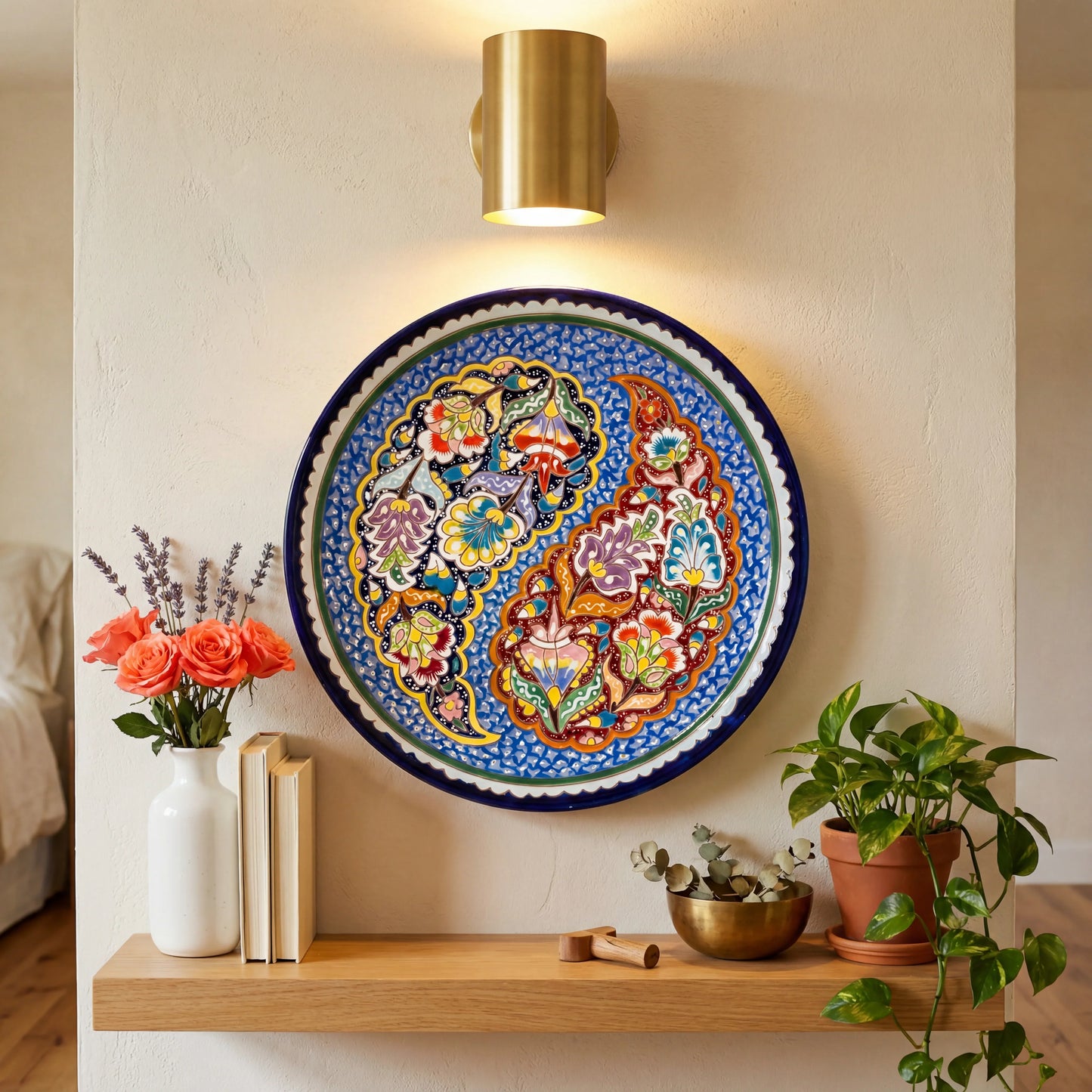 Cloud Medallion – Rishtan Heritage Plate