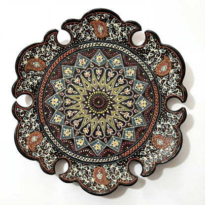 Dawn of Khiva – Pierced-Edge Bukhara Plate