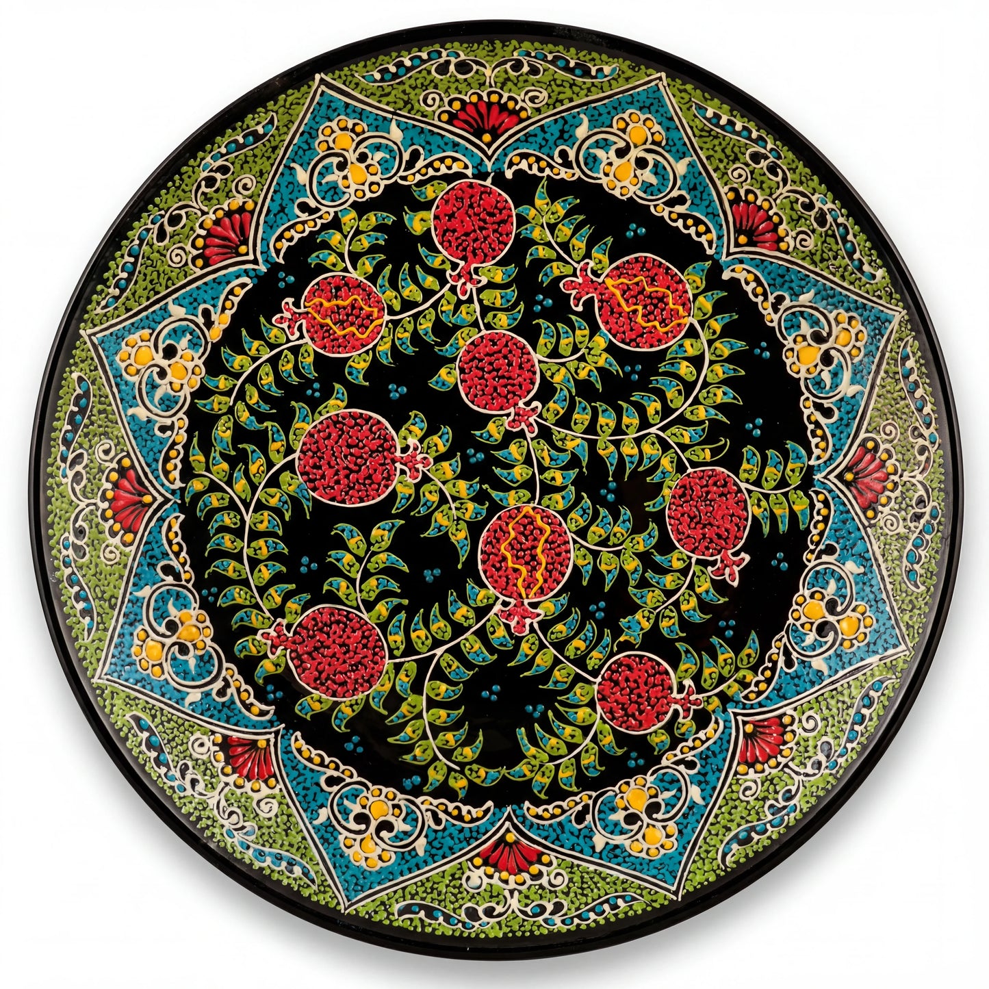 Nine Pomegranates — Bukhara Heritage Plate