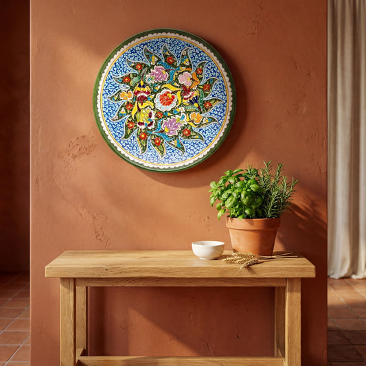 Scattered Blooms — Rishtan Heritage Plate