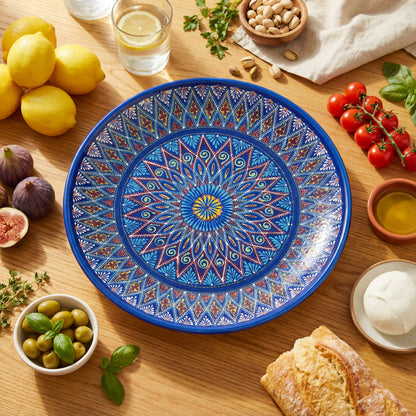 Celestial Sunburst — Rishtan Heritage Plate