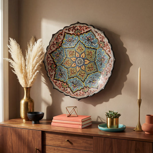 Golden Arabesque – Rishtan Heritage Plate