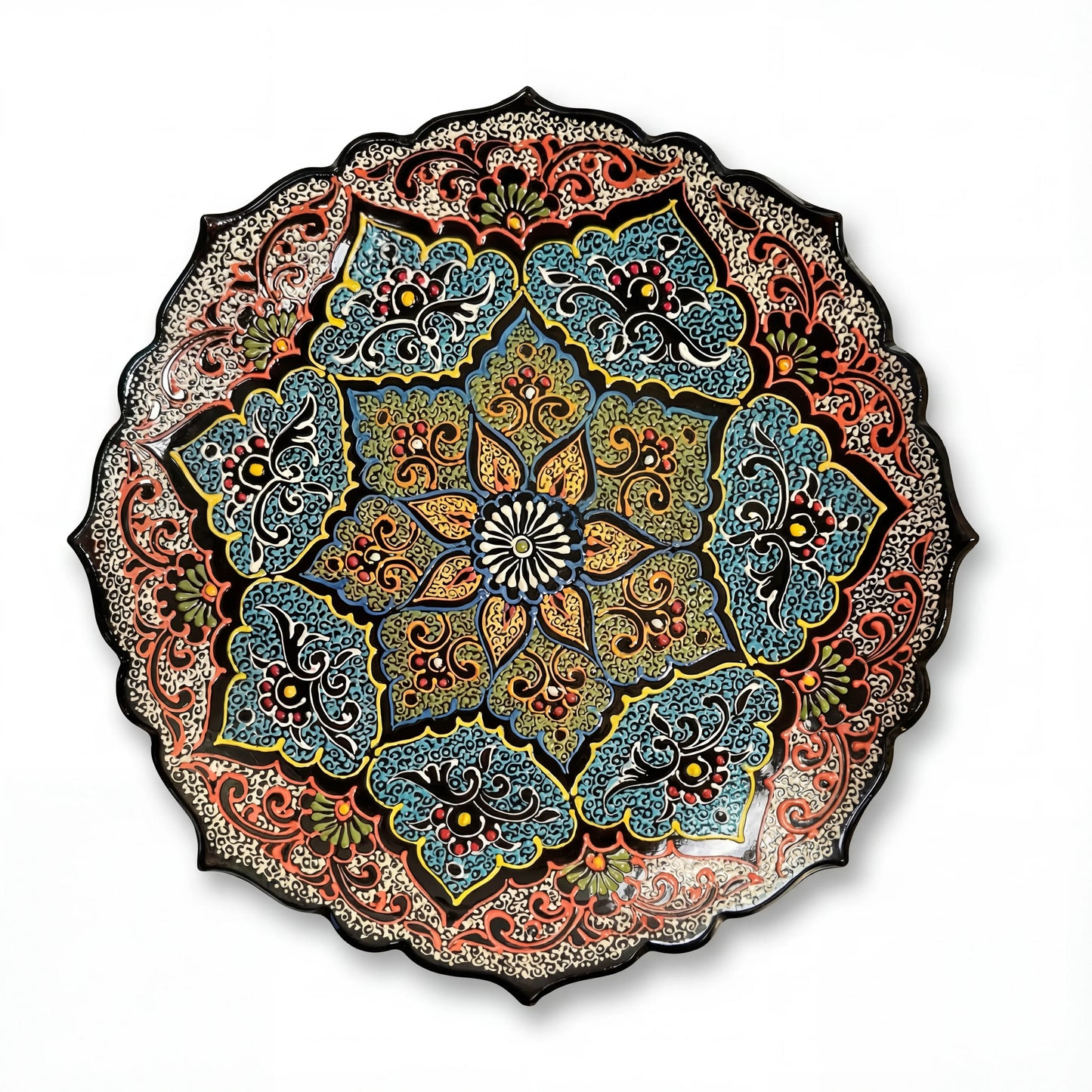 Golden Arabesque – Rishtan Heritage Plate