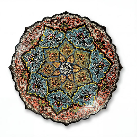 Golden Arabesque – Rishtan Heritage Plate