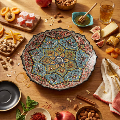 Golden Arabesque – Rishtan Heritage Plate