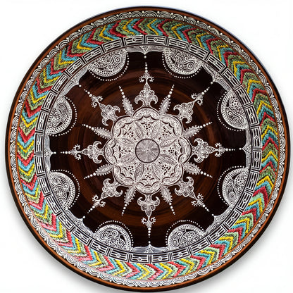 Henna Mandala – Bukhara Heritage Plate