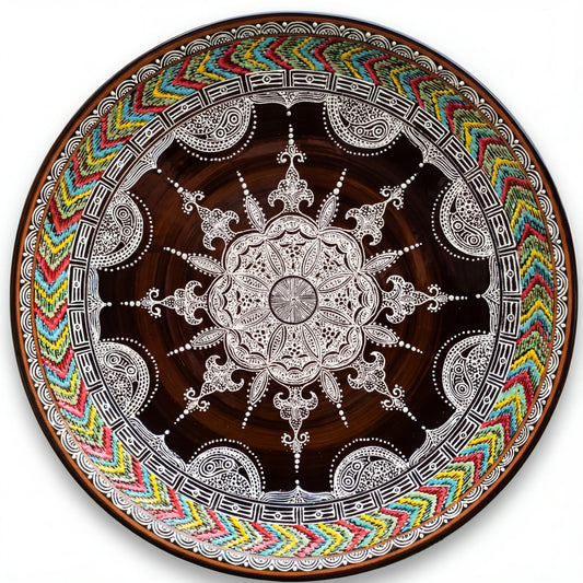 Henna Mandala – Bukhara Heritage Plate